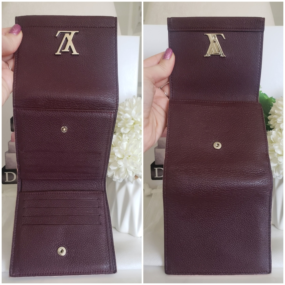 **SOLD** Authentic Pre-owned Louis Vuitton Lockme Compact Wallet - Picture 9 of 13